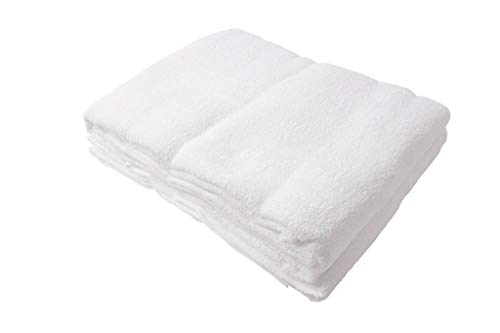 Deulxe Mens Ihram Towel Hajj & Umrah White New Terry Saudi Desert Dress