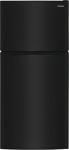 Frigidaire FFTR1835VB 30' Top Freezer Refrigerator with 18.3 cu. ft. Capacity LED Lighting Frost Free Defrost ADA Compliant in Black