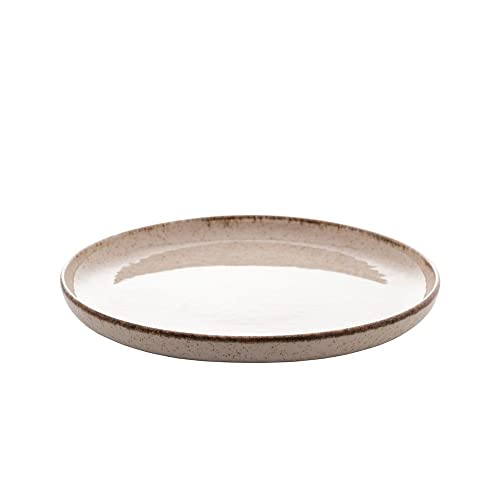 PRATO SOBREMESA PORCELANA REACTIVE CANELA 19cm