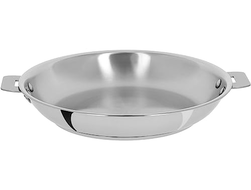 Cristel - P24QMP- Poêle inox 24cm sans poignée amovible - Collection Casteline