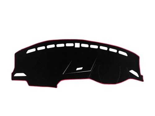 Tapis de tableau de bord pour VW Tiguan MK2 RHD tapis protection rouge 2016-2023