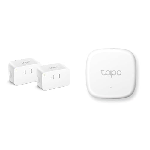 【セット買い】TP-Link WiFi スマートプラグ タイマー コンセント 遠隔操作 直差し Echo シリーズ/Google ホーム 対応 音声コントロール サーキュレーター ハブ不要 メーカー保証3年 Tapo P105 2個セット + Wi-Fi