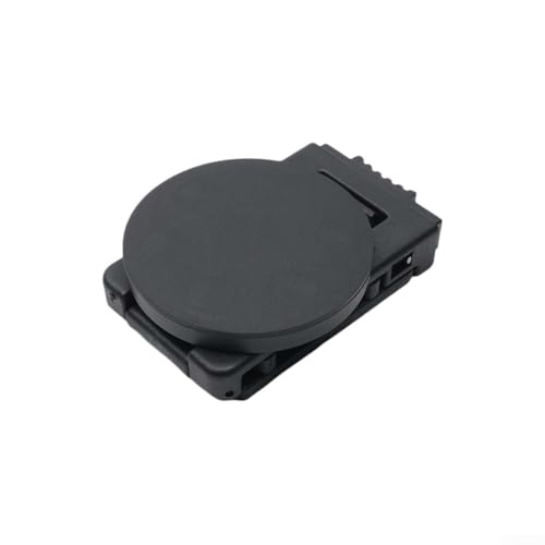 Fondina magnetica con clip da cintura, resistente, antiscivolo, con supporto magnetico sicuro per cacciaviti e chiavi, soluzione professionale per riporre attrezzi per cinture da lavoro (66 mm)