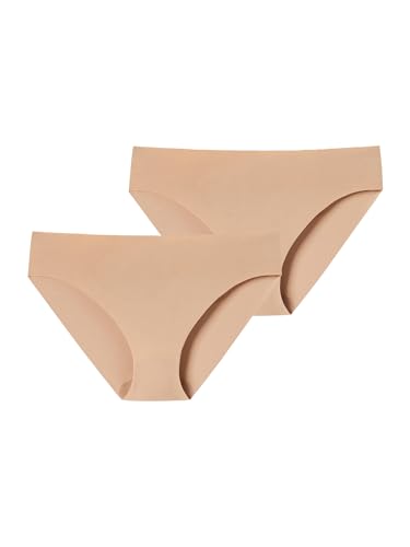 Schiesser Lot de 2 slips pour femme taille 44 : confort sans marque