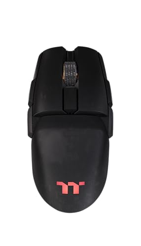 Ratón gaming inalámbrico Thermaltake Argent M5 RGB con sensor óptico y diseño simétrico