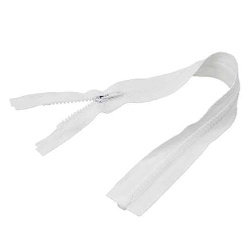 Trimz Zipper, White, 10 Pieces - Image 2