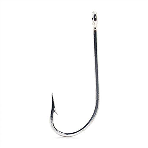 Mustad 3407 Classic O'Shaughnessy Forged Ringeyed Fishing Hooks 4/0 50per bx 3407DT-4/0 pc22, Duratin