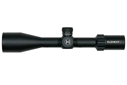 Element Optics Nexus 5-20x50 FFP APR-1C MRAD - Iluminación de aluminio de grado aeronáutico para hasta 50 BMG, resistente a la corrosión, lentes completamente revestidas, resistentes a los golpes