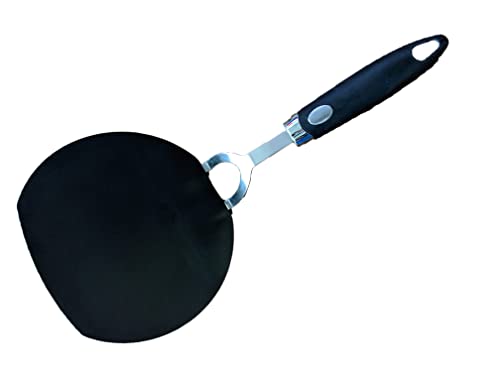 Extra Wide Spatula Turner, Heat-Resistant Nylon Pancake Grill Spatula Turner, Stainless Steel Neck, Cool-Touch Handle #TOP2
