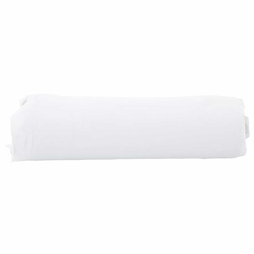 vidaXL Membrana geotextil Fibra de poliéster Blanco 1x150 m