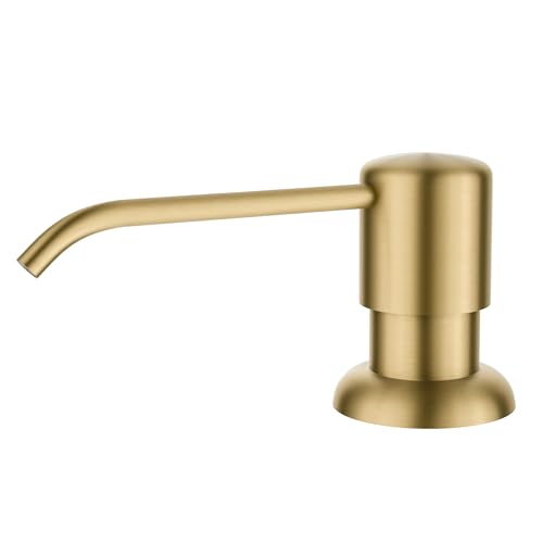 KRAUS Boden Kitchen Soap and Lotion Dispenser in Brushed Brass, KSD-53BB - image 1