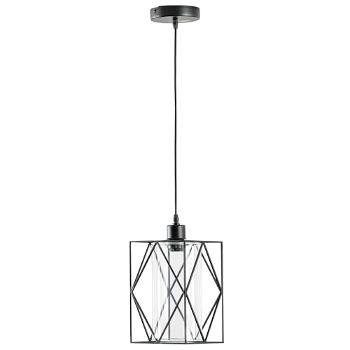 HOMCOM Lampadario Vintage in Stile Industriale