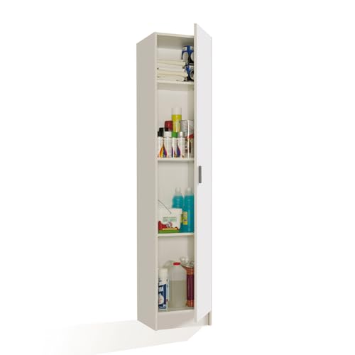 Dimensioni dell'altezza del mobile ausiliario: 59 cm (larghezza) x 80 cm (altezza) x 37 cm (profondità).