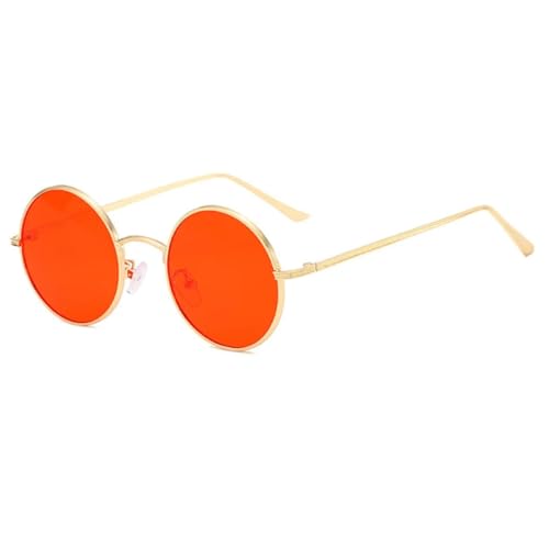 Lunettes de soleil rondes en métal pour vos terrasses et sorties de l'été