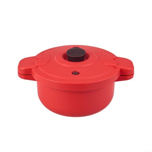 Lapiglo Olla a presión de microondas con vaporizador multifunción, adecuada para hogares ocupados para preparar comidas rápidas y nutritivas