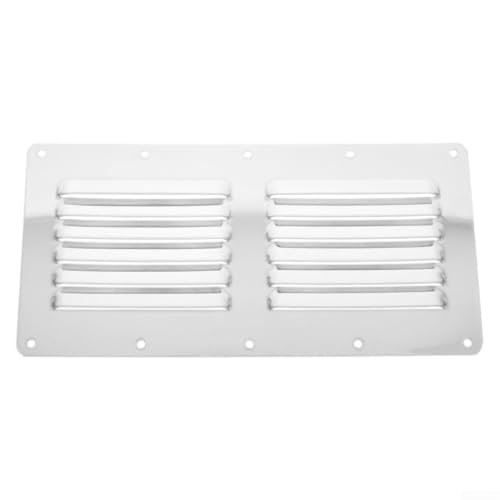 Panel de ventilación para áreas de cocción al aire libre hecho de acero inoxidable, diseñado para mejorar el flujo de aire y cocinar claramente de parrillas y cuencos de fuego