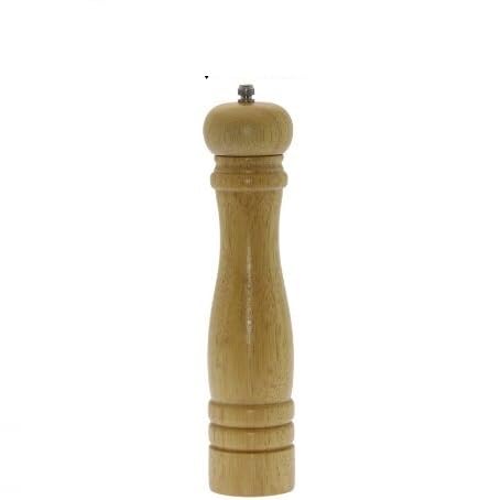 Poivrière classique bois clair 25 cm moulin poivre manuel table