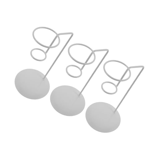 HIAKDOFT 3 piezas Soporte para Conos de Helado de Metal de Soportes Resistentes para Cucuruchos para Exhibición y Porcionamiento de Helados Fiestas y Cocinas Pequeñas