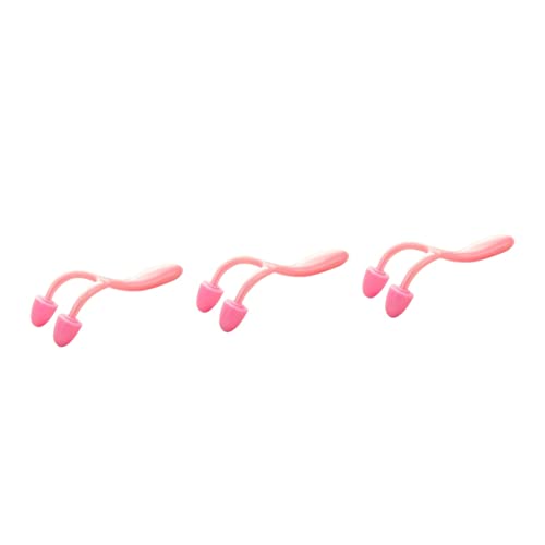 DOITOOL 3Pcs Massageador Rosa Modelagem De Alisamento Er Ponte Portátil Ers Para Ferramentas De Bele