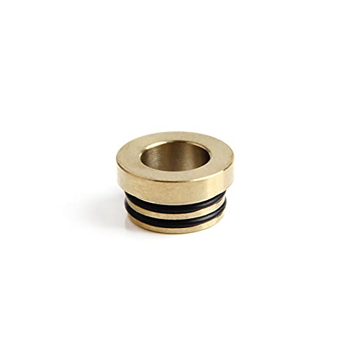 RUIYITECH Stainless Steel 810 to 510 Adapter Heat Dissipation Drip Tip Adapter for 810 Tanks (Gold)