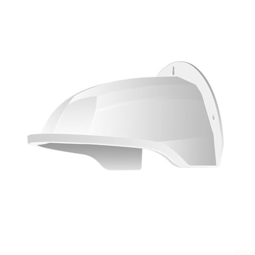 Gdfnmogo Outdoor Camera Protective Cover Waterproof Rain Shield ABS Wall Mount Security Camera Protection Shell Dustproof Weather Resistant Guard for CCTV(1pcs)