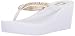 G by GUESS Womens Saleen White 8 M