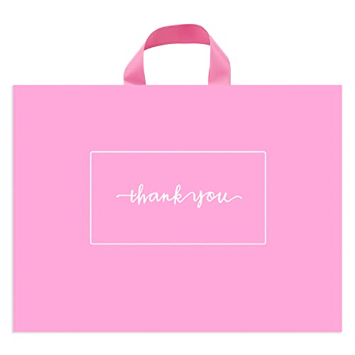 Sac à provisions en plastique rose pour petite entreprise 50 pcs