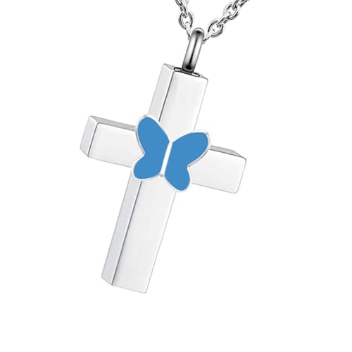 Zqxnt Collier funéraire en forme de croix pour animal de compagnie