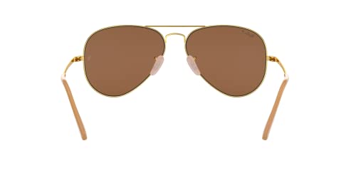 Image of Ray-Ban Unisex Polarized Pilot Sunglasses - 0RB3689