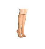 Hanes Silk Reflections Women's Knee High Reinforce Toe 2 Pack