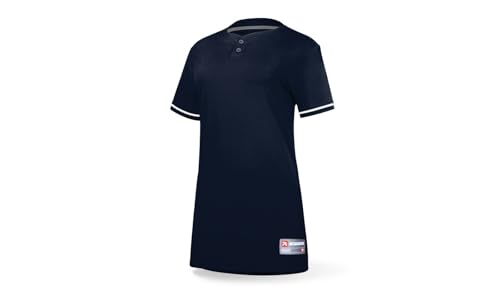 Richardson Youth Select Softball 2-Button Jersey - Navy/White, X-Large