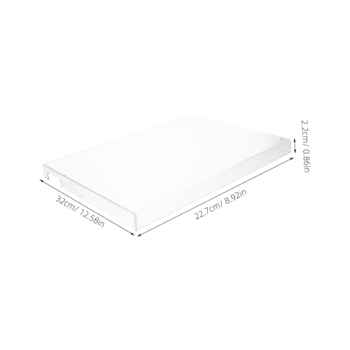 Cubierta de acrílico transparente para teclado, ideal para mantener limpio tu hogar 2