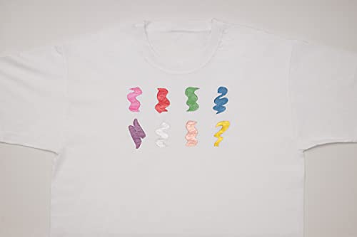 Cosmic Moon - Metallic 3D Fabric Paint - 30ml - Textile paint for clothes, t-shirts, bags, shoes & canvas (Green)