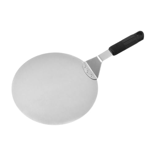 Fenteer Pizza Buccia Pizza Paddle Robusta Comoda Pizza in Acciaio Inossidabile Che Gira Buccia per Pizza
