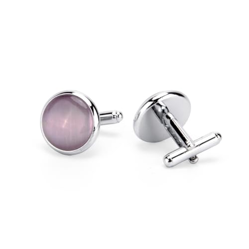 Mancornas redondas para camisa de smoking de hombre miniatura 5