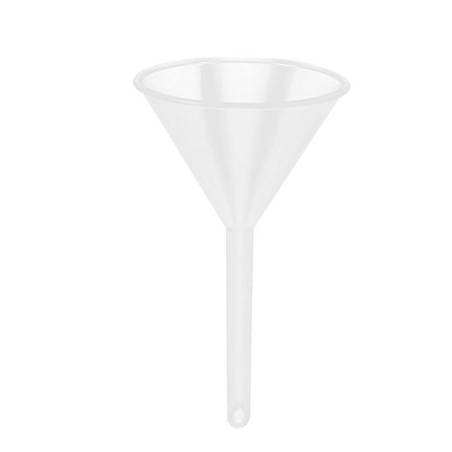 Aexit 60mm Mouth Funnels Dia Household Liquid Water Oil Plastic Funnel Transfer Filling Filtering Funnels Tool Clear