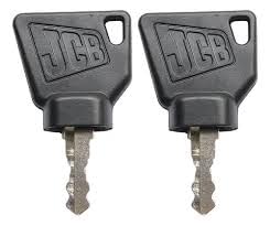 Genuine Set of 4 Ignition Keys – Durable Replacement Keys for Backhoe Loader & Excavator, Smooth Operation, Precise Fit, Part 701/45501 & 331/26790