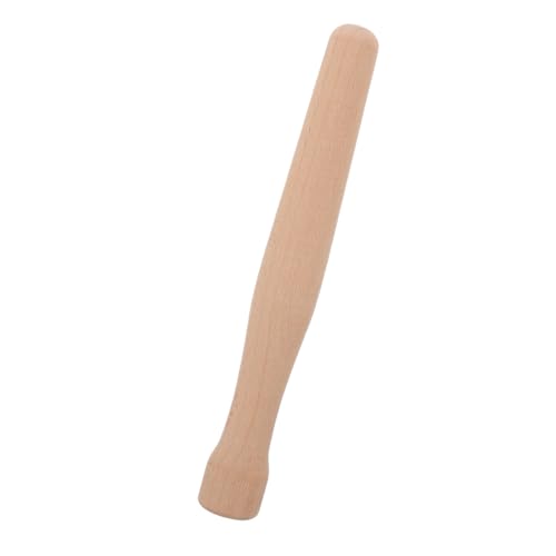 IWOWHERO Mortero de Madera Macerador Cócteles con Mango Ergonómico Martillo para Hielo y Prensa de Limón Herramienta Resistente para Bebidas y Fiestas Cocina y Barra