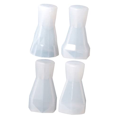 Gadpiparty 4 Piezas Molde De Silicona Silicio Fabricación De Joyas Llave Anillos Molde Silicona Molde De Vela De Bricolaje Molde Para Hacer Jabón Suministros De Bricolaje Gel De Sílice
