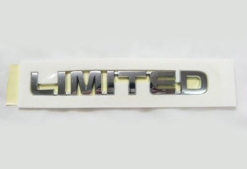 Image of Kia Motors Genuine Rear Trunk LIMITED Logo Emblem 1-pc Set For 2010 2011 2012 2013 Kia Sorento