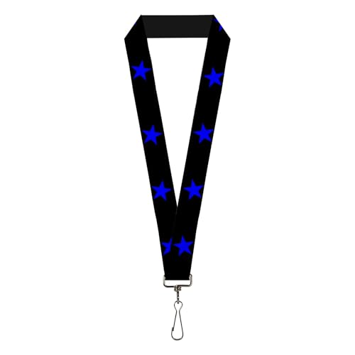 Cordon à boucle Étoile pour ne plus perdre vos clés noir bleu