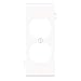 Leviton 905-0Psc8-00W Plate Dup Center