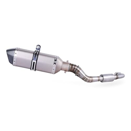 Tubo de Escape para Scooter Yamaha NVX 155 de Acero Inoxidable 2016-2018 1