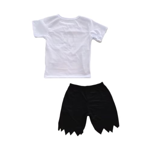 Conjunto Infantil Fantasia Pirata Camiseta com Colete Short e Bandana