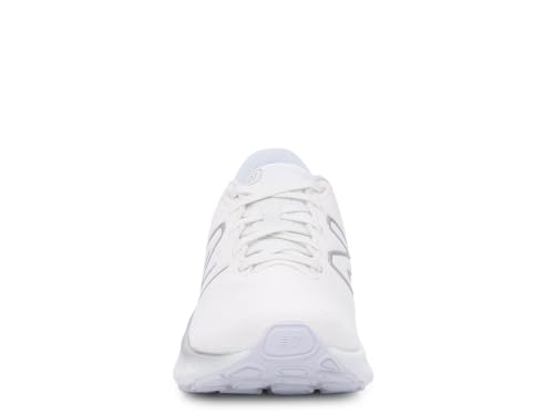 Image of New Balance Women's Fresh Foam X EVOZ v3 Running Shoe, White /Quartz Grey /Silver Metallic, 12 W