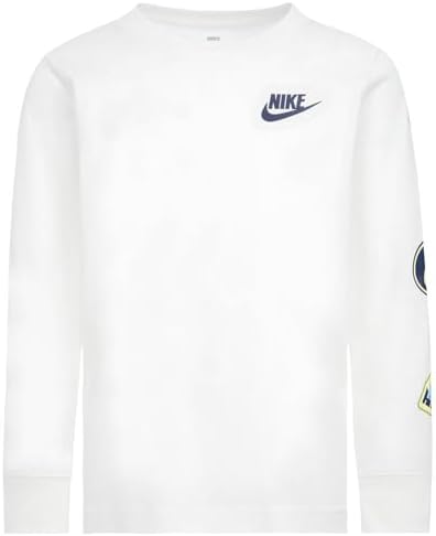Nike Kids Retro Sticker Long Sleeve T-shirt 4-5 Years