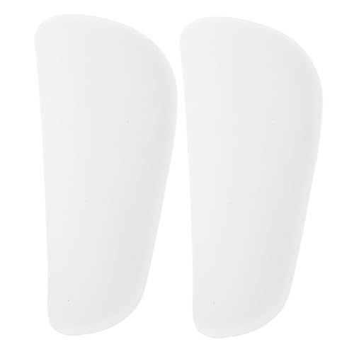 TOYANDONA 1 Pair Shin Accessory Teens Shin Protectors Calf Guarding Tool for Teens Calf Protective Gears Daily Use Leg Guard Universal Leg Protector Football Protective Gears Pu White