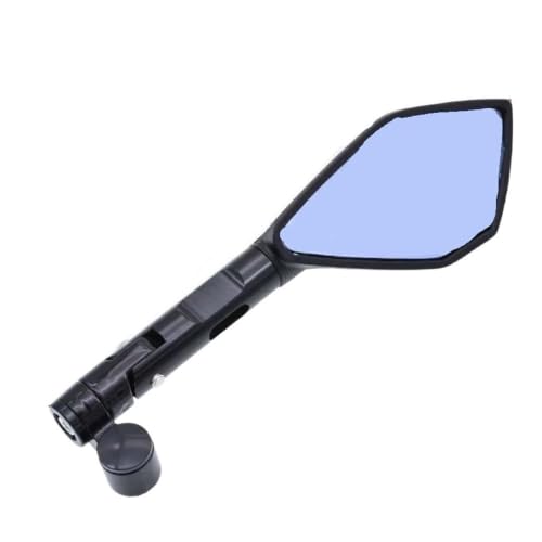 Espejo retrovisor moto antirreflejos de aluminio estable para Kawasaki Z900 y Yamaha MT09