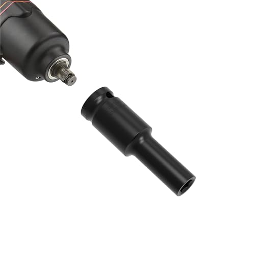 Image of 1 /2 inch Inch Drive by 11mm(7 /16 inch) Deep Impact Socket, Heat-Treated CR-V Steel 3 Inch Length, 6-Point Metric Sizes