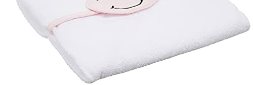 Image of Hudson Baby Unisex Baby Cotton Animal Face Hooded Towel, Modern Unicorn, One Size